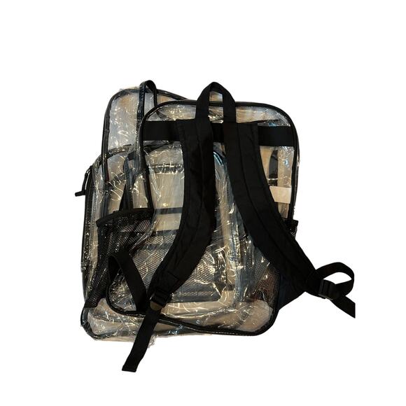 Clear See-Through School Backpack - Picture 2 of 4
